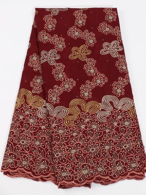 Wax Embroidery Lace Fabric
