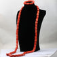 Coral Beads Wedding Jewelry Set For Bride and Groom