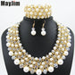 Handmade Beaded Dubai Jewelry sets Vintage