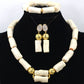 Wonderfu  Birthday Gift Natural Coral Beads Necklace Set African Coral Necklace Jewelry Set Cheap  Beads Free Shipping ABL534