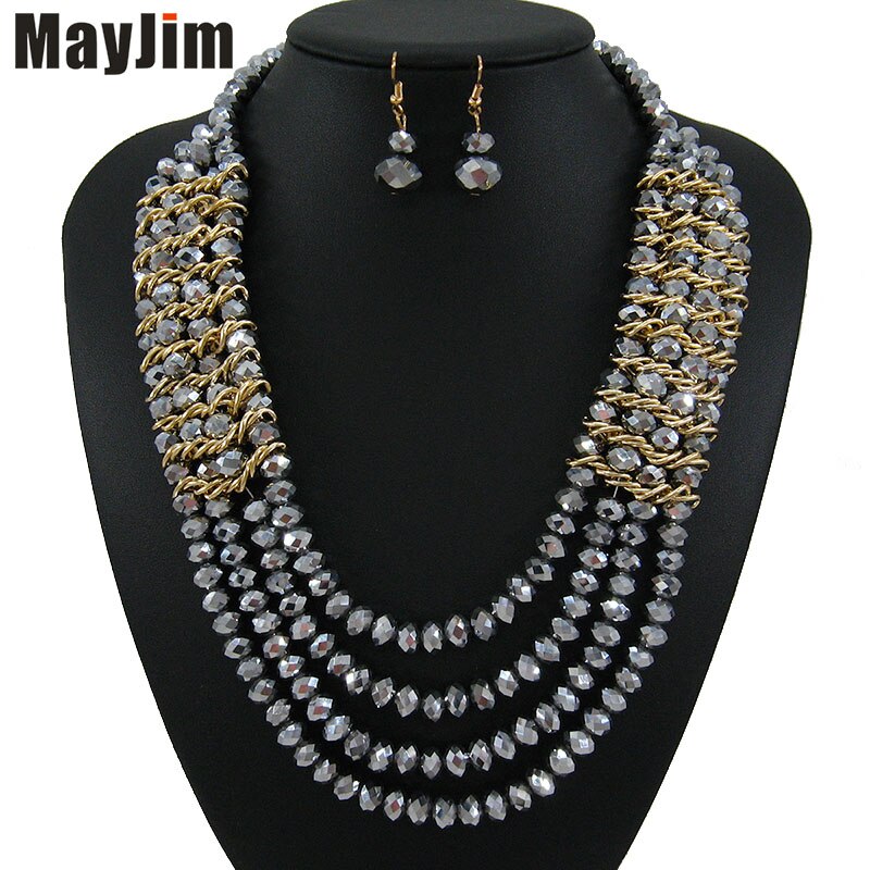 Multi layer chain jewelry Vintage Set