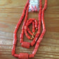 Genuine Coral Edo Bridal Bead Set