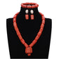 Genuine Coral Edo Bridal Bead Set