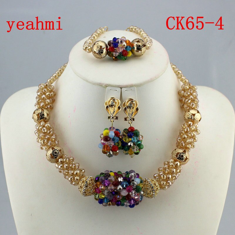 Jewelry Set Crystal Beads Necklace