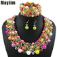 Handmade Beaded Dubai Jewelry sets Vintage