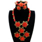 Genuine Coral Edo Bridal Bead Set