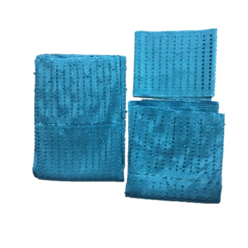 Beaded Aso Oke Gele Headtie