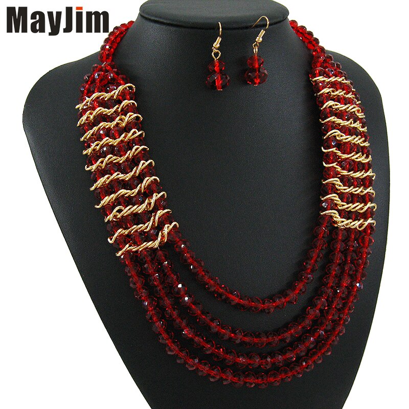 Multi layer chain jewelry Vintage Set