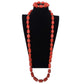 Coral Jewelry Set For Groom Men Stone Beads