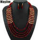 Multi layer chain jewelry Vintage Set