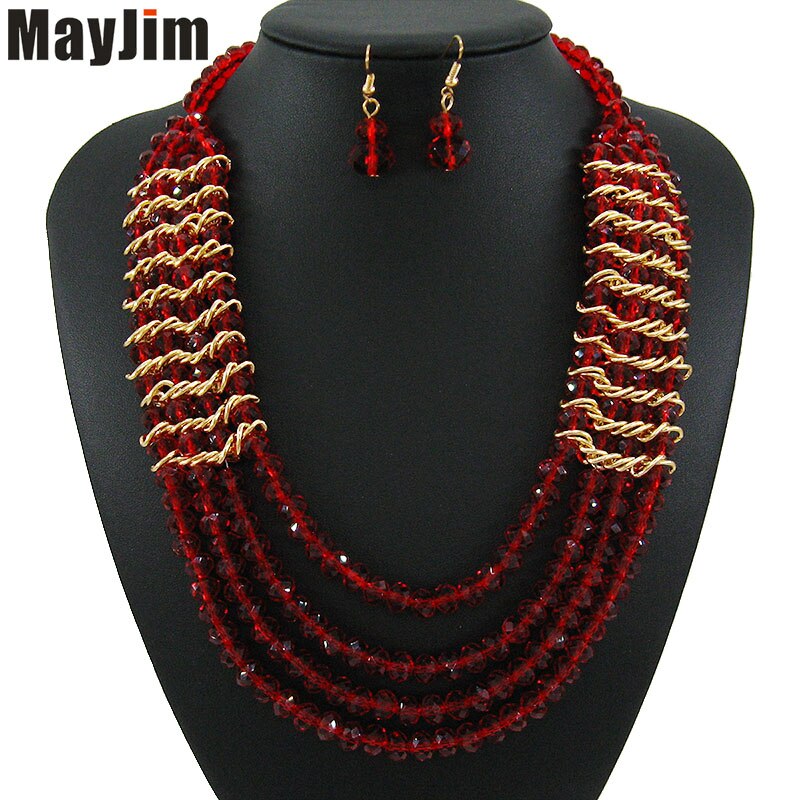 Multi layer chain jewelry Vintage Set