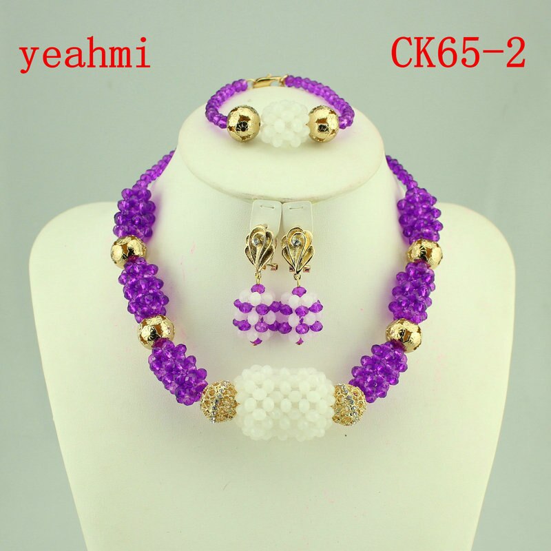 Jewelry Set Crystal Beads Necklace