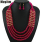 Multi layer chain jewelry Vintage Set