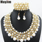 Handmade Beaded Dubai Jewelry sets Vintage
