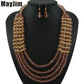 Multi layer chain jewelry Vintage Set