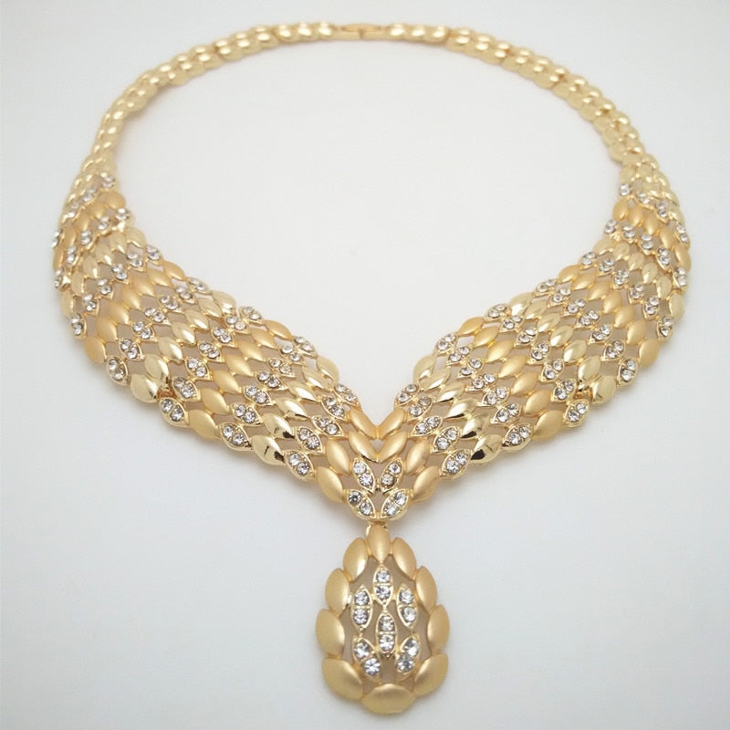 Dubai Gold Jewelry Set