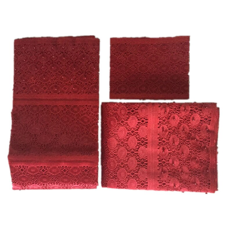 Beaded Aso Oke Gele Headtie
