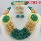 Wedding Coral Beads Jewelry Set