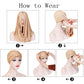 Cotton Turban Hijab Beading Headscarf