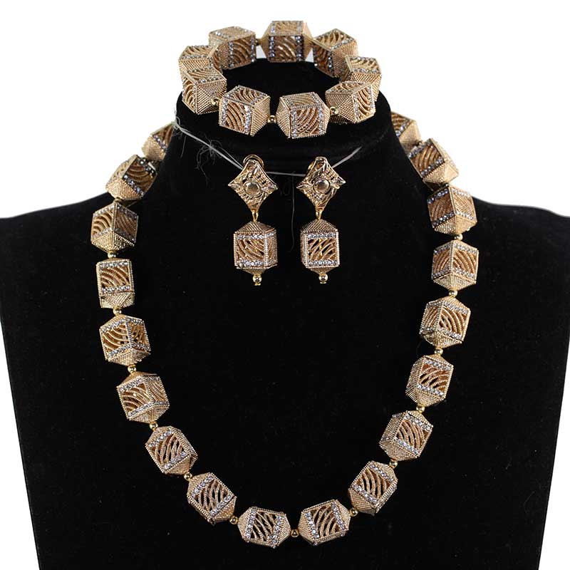 Silver/Gold Beads Jewelry