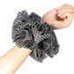 Satin Braided HeadBand With Sequins