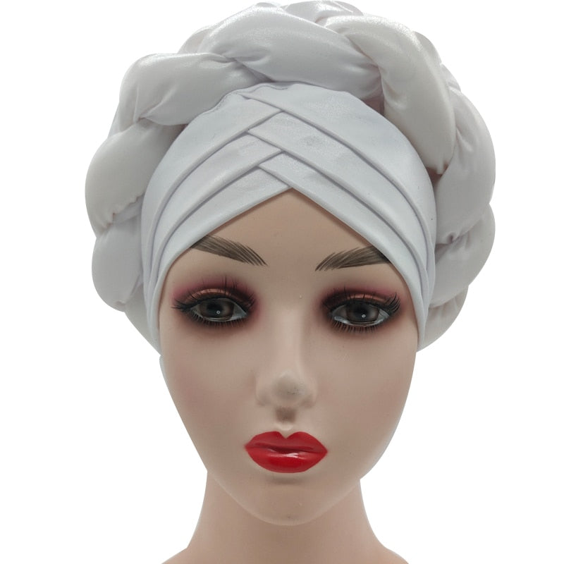 Braided Turban Cap