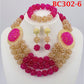 Wedding Coral Beads Jewelry Set