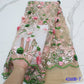 French Net Lace With Flowers 5 Yards