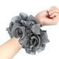Satin Braided HeadBand With Sequins