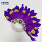 Feather Fan With Stones