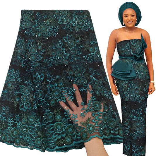 Embroidery Asoebi French Tulle Lace Material