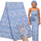 5 Yards High Nigerian Women Wedding Asoebi French Tulle Lace