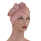 Shimmer Turban Cap