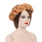 Satin Braided HeadBand With Sequins