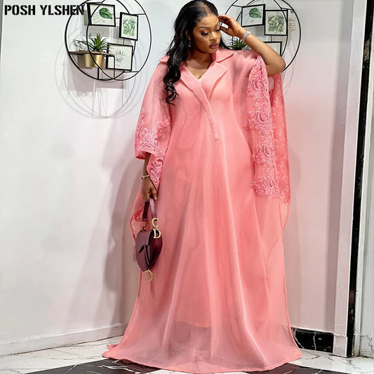 Tropical luxury kaftan dress for women, elegant resort wear with vibrant prints and flowy fabric
