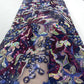 French Tulle Sequins Lace Fabric