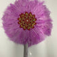 Turkey Feather Hand Fan