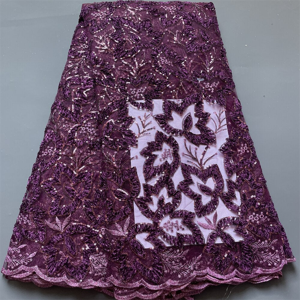 French Lace Fabric 5 Yards