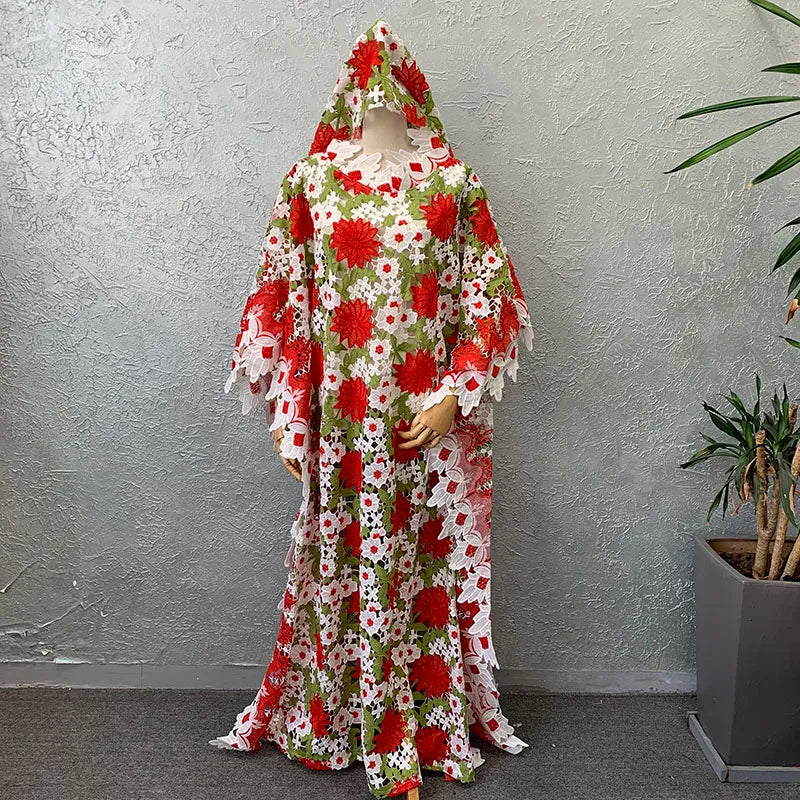 Traditional Flower Queen Kaftan