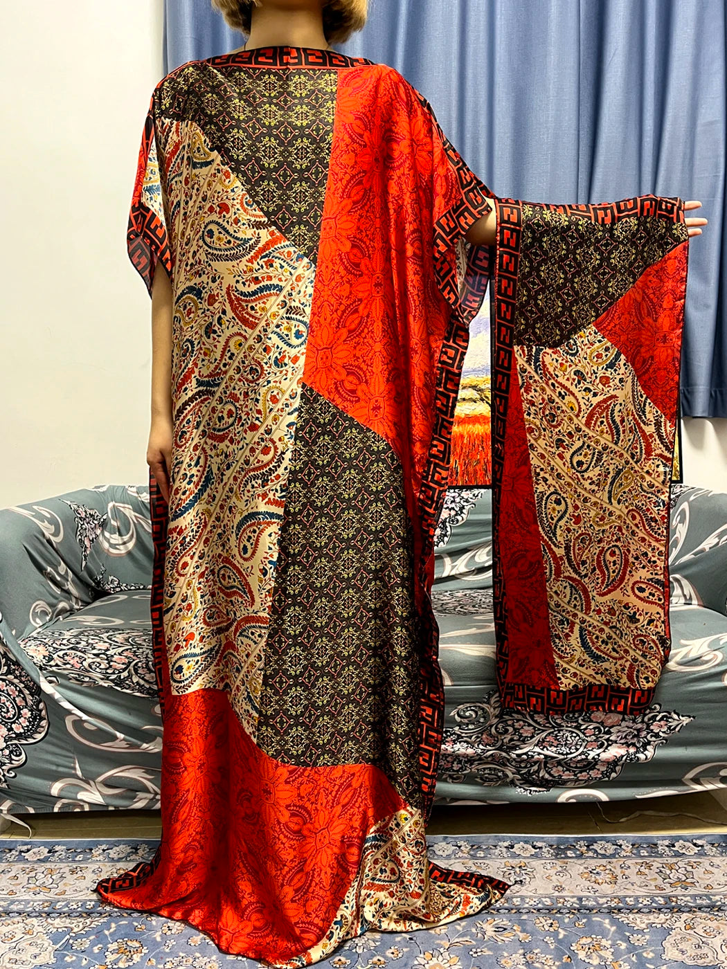 Traditional Silk Print