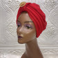 Bonnet Turban with Brooch