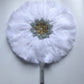 Turkey Feather Hand Fan