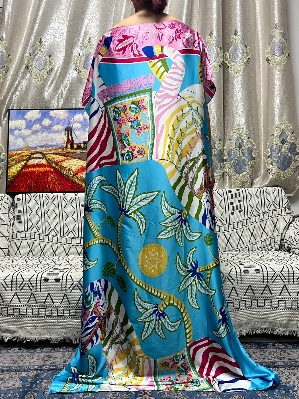 Traditional Silk Print