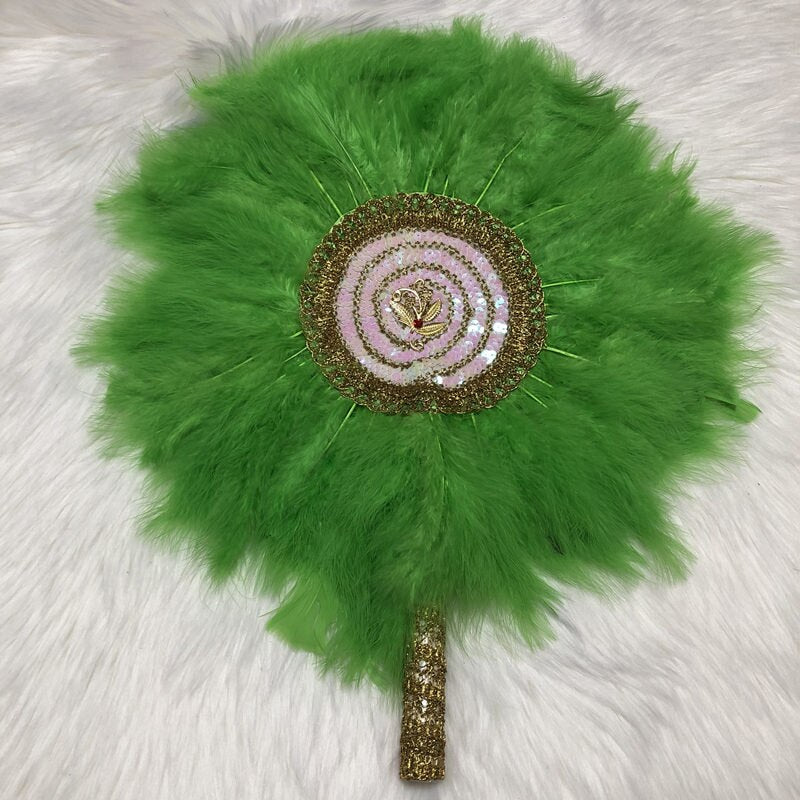 Big Size Feather Fan