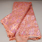 5 Yards Organza Sequins Lace Fabric Mesh Lace Fabric French