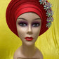 Turban Headtie With Stones
