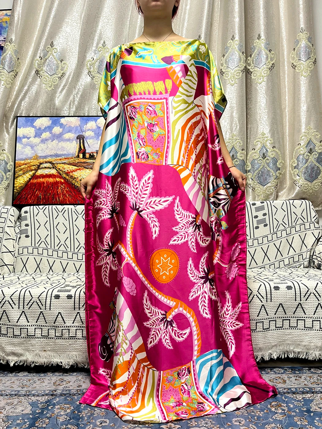 Traditional Silk Print