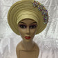 Turban Headtie With Stones