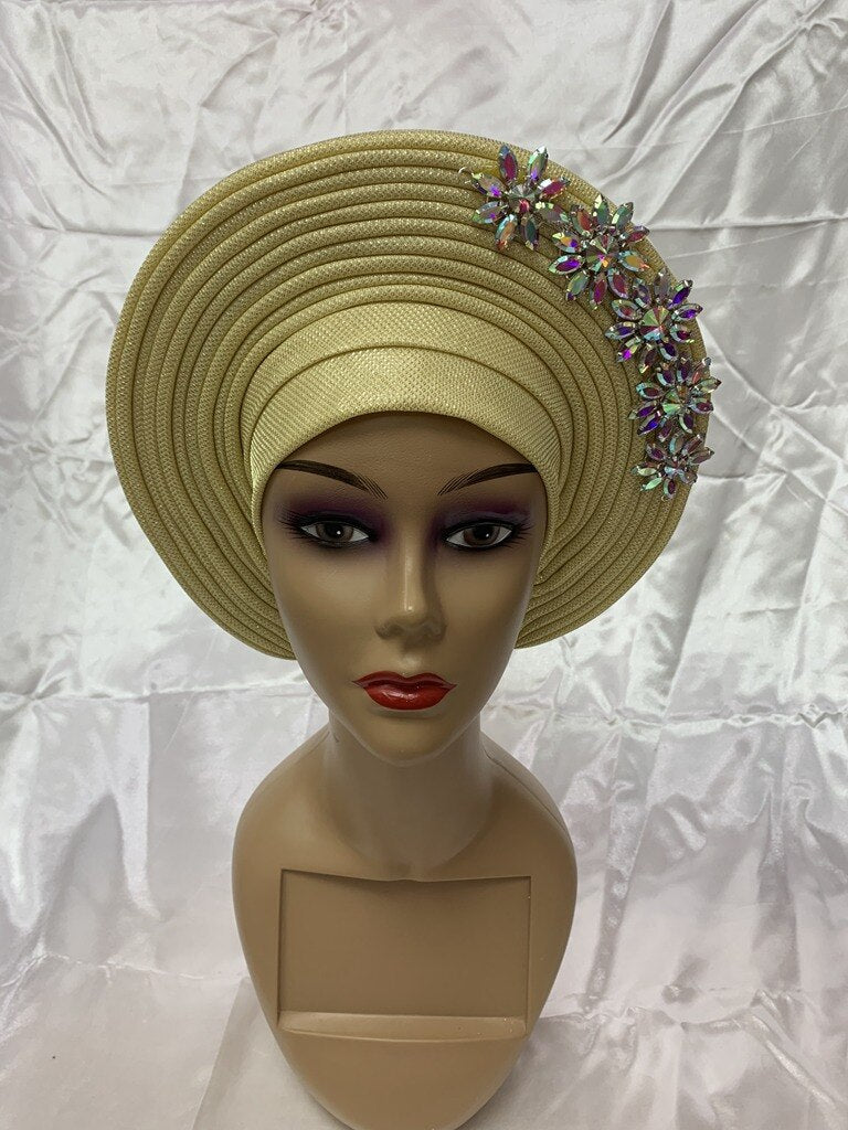 Turban Headtie With Stones