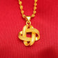 Dubai Gold Color Necklace and Earring Sets